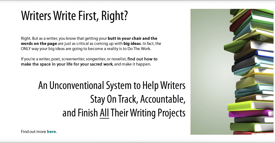 Writers Write First, Right?