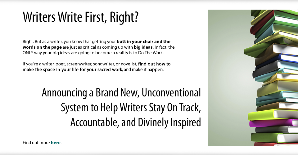 Writers Write First, Right?