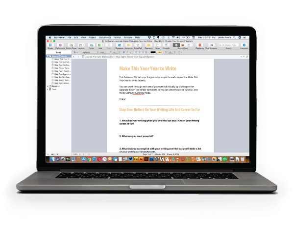 Scrivener Journal